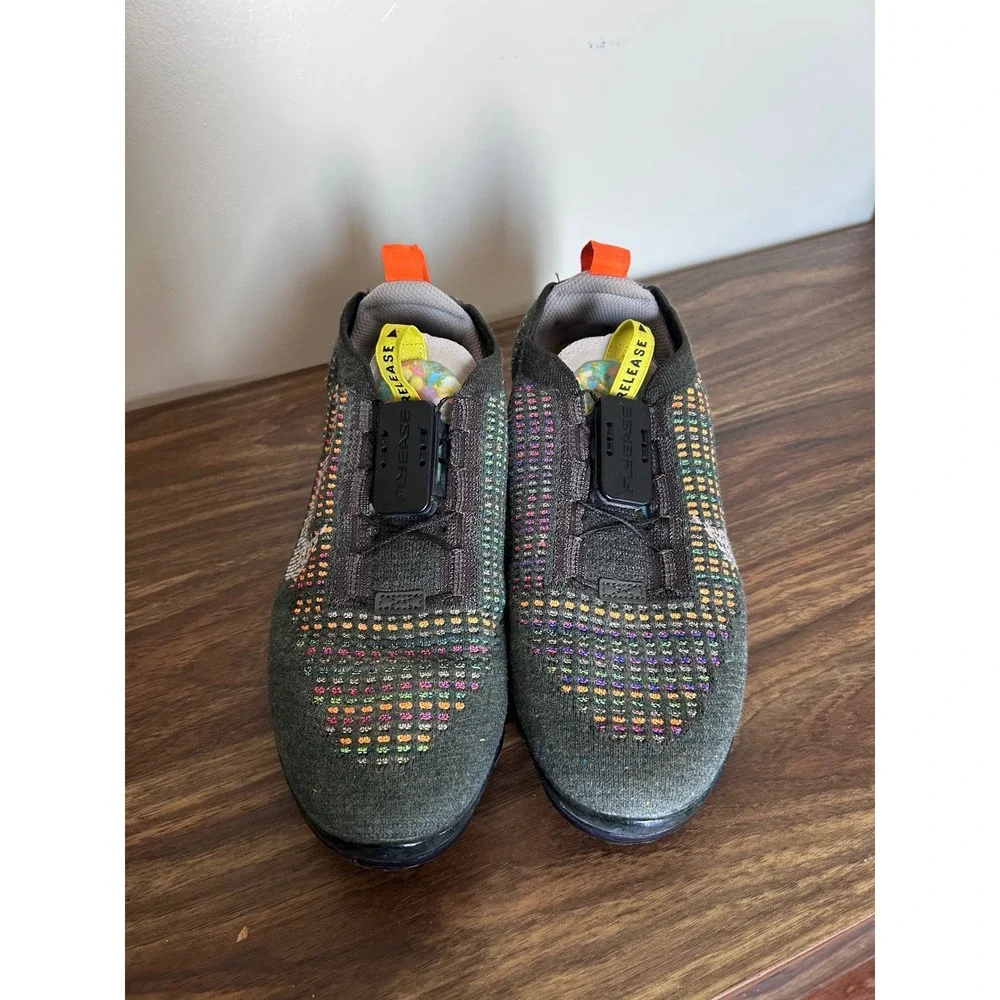 Nike Air Vapormax 2020 FK Kids 6.5Y Deep‎ Tundra Flyknit FlyEase CJ4069-006
